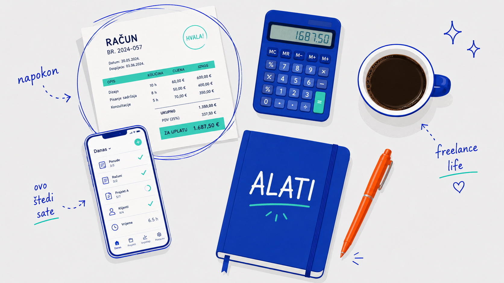 AI alati za freelancere 2026 - digitalni kutak