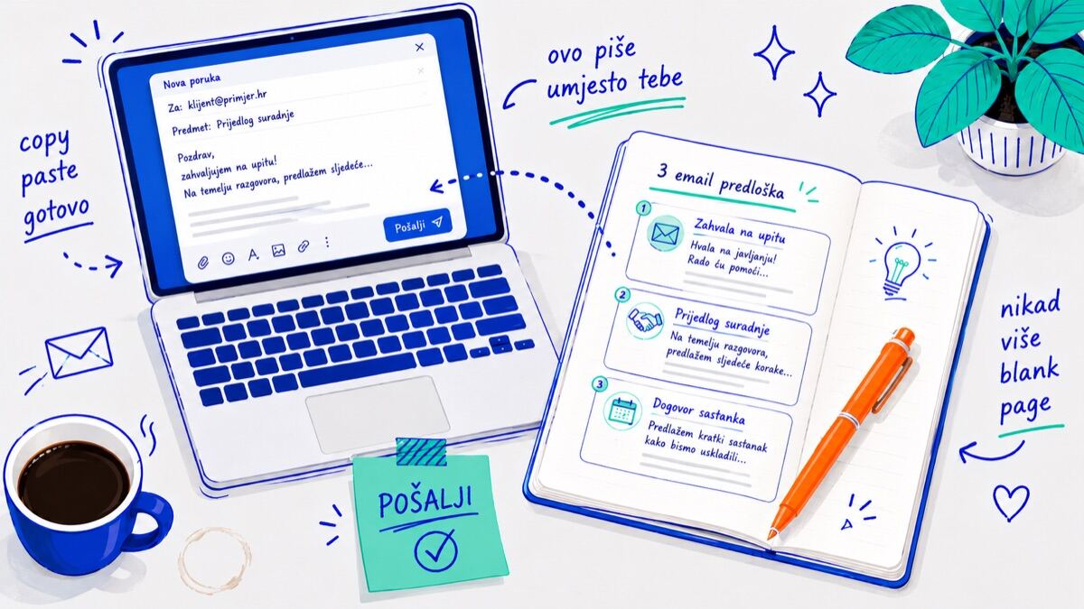 Pisanje emailova uz pomoć AI alata - digitalni kutak