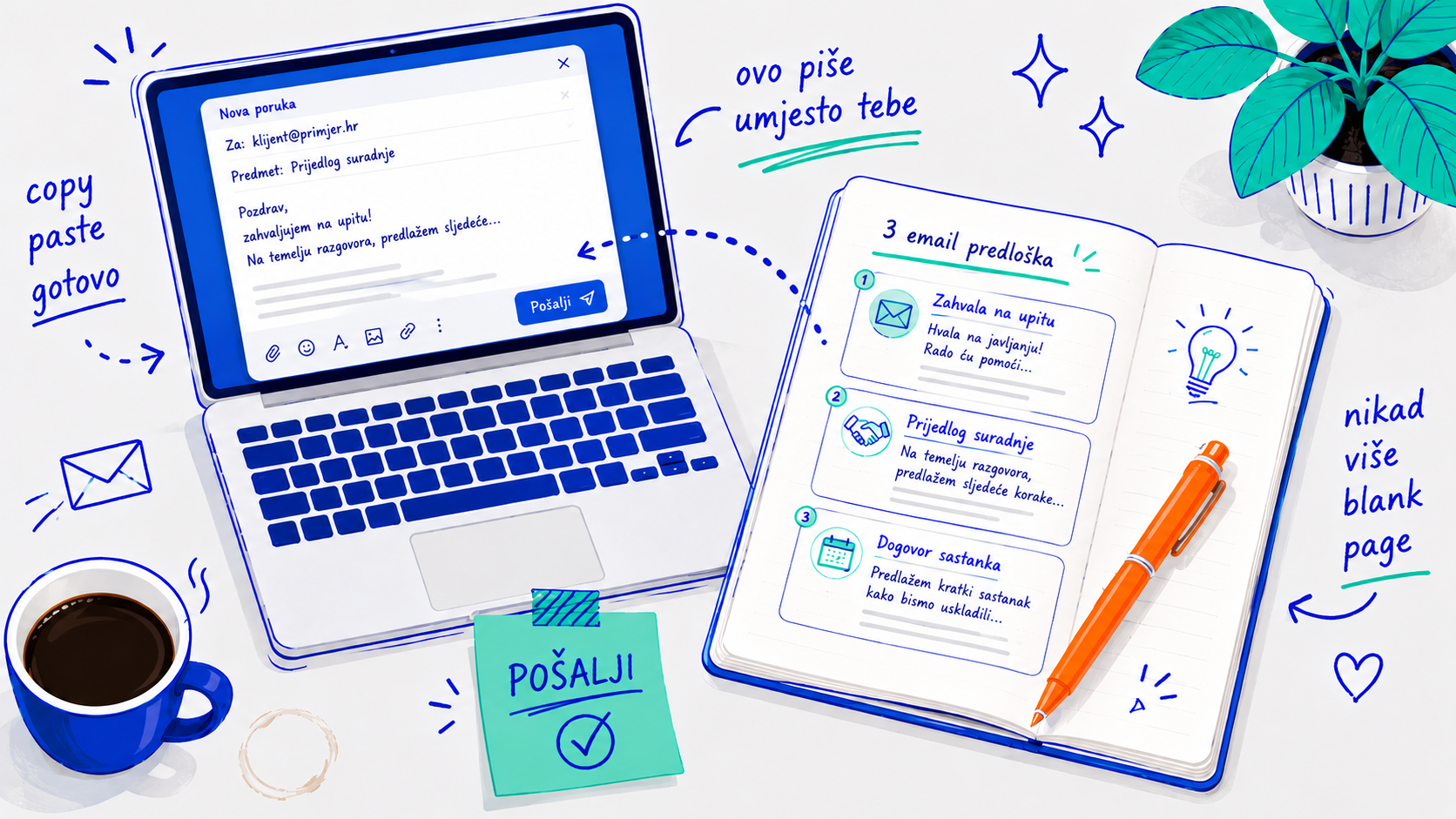 Pisanje emailova uz pomoć AI alata - digitalni kutak