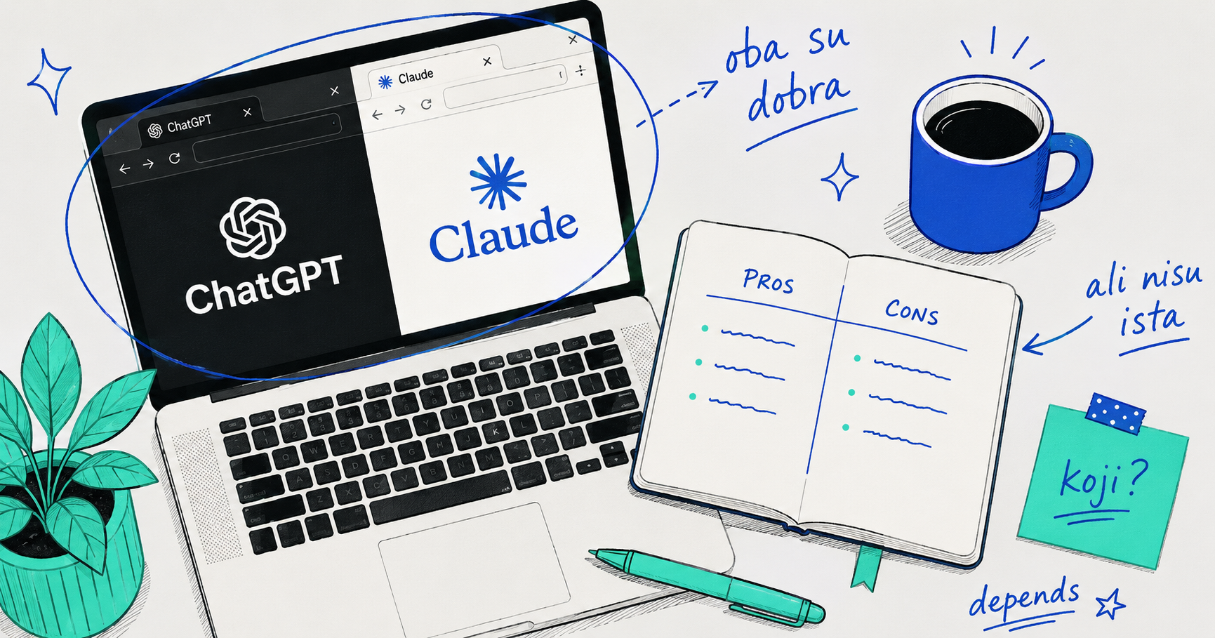 ChatGPT ili Claude - digitalni kutak