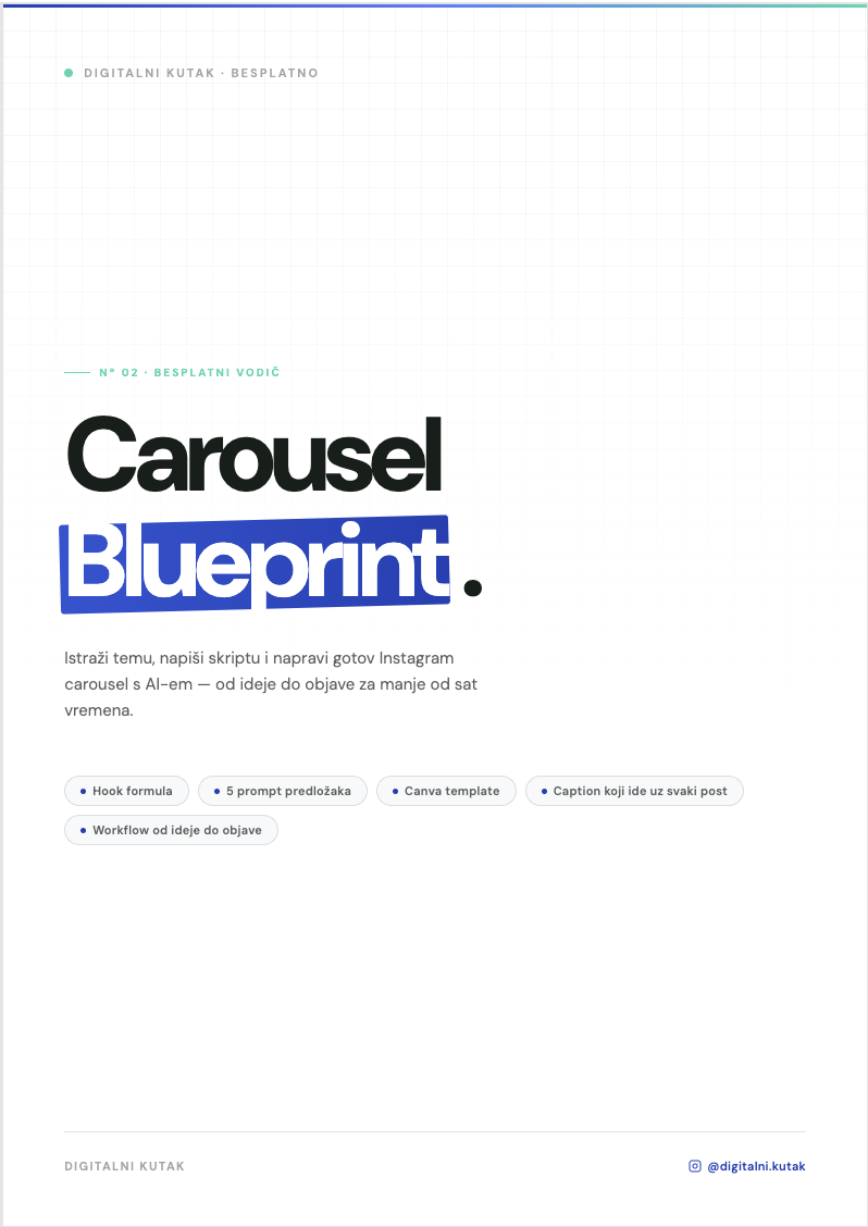 Carousel Blueprint naslovnica