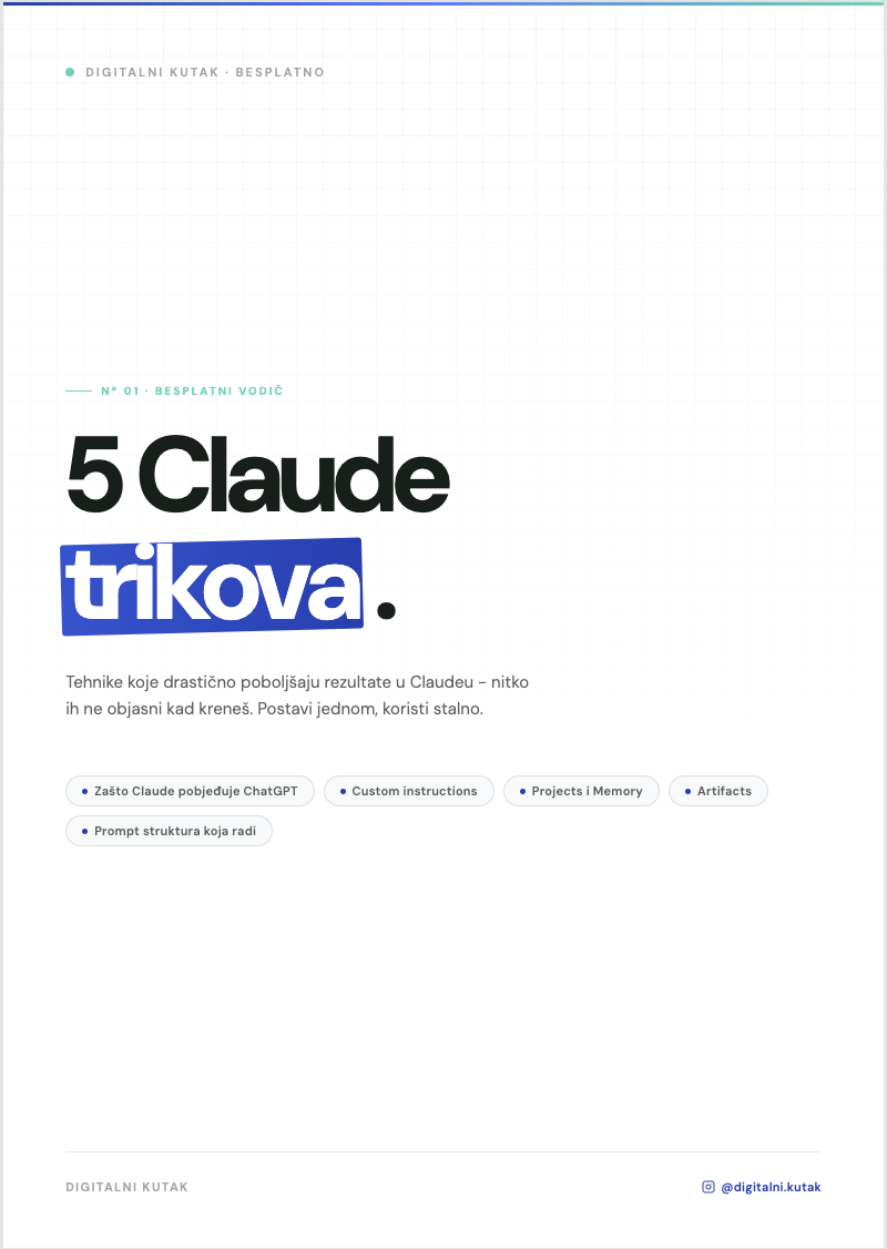 5 Claude trikova koje nisam znala na početku naslovnica